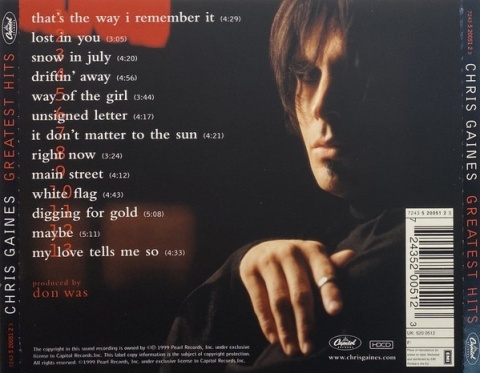 CHRIS GAINES- Greatest Hits