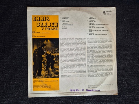 CHRIS BARBER- V Praze