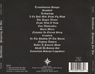 DARKTHRONE- Preparing For War