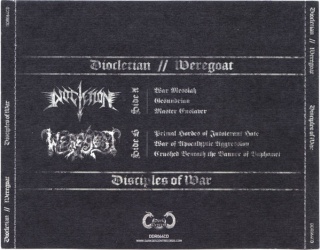 DIOCLETIAN/WEREGOAT- Disciples Of War