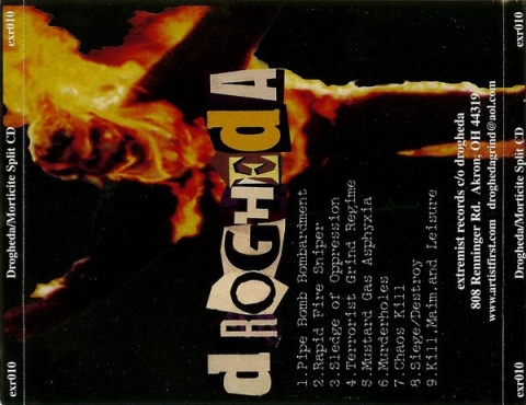 DROGHEDA/MORTICIDE- Split CD