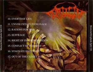 DROGHEDA/MORTICIDE- Split CD