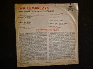 EWA DEMARCZYK- Śpiewa Piosenki Zygmunta Koniecznego