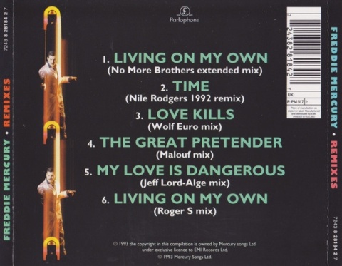 FREDDIE MERCURY- Remixes