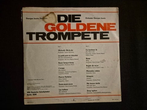 GEORGES JOUVIN- The Golden Trompete