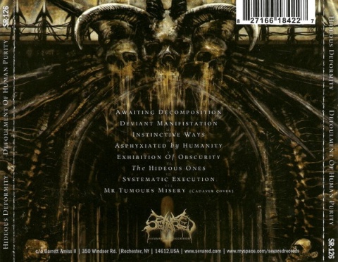 HIDEOUS DEFORMITY - Defoulment Of Human Purity