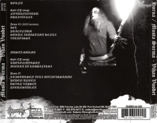 HORNA/MUSTA SURMA- Vihan Vuodet