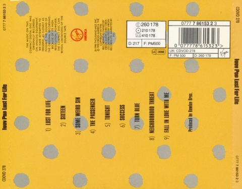IGGY POP- Lust For Life