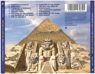 IRON MAIDEN- Somewhere Back In Time The Best Of: 1980-1989
