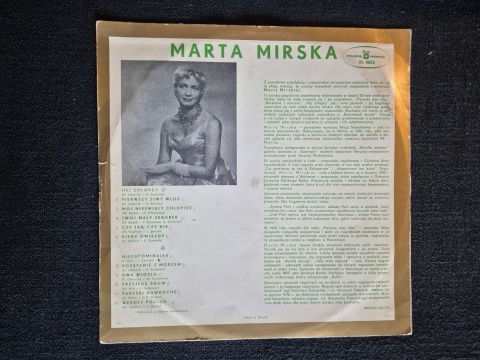 MARTA MIRSKA- Pierwszy Siwy Włos