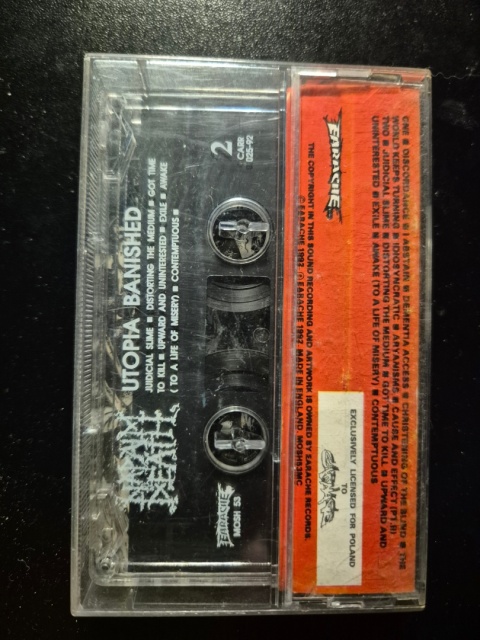 NAPALM DEATH- Utopia Banished