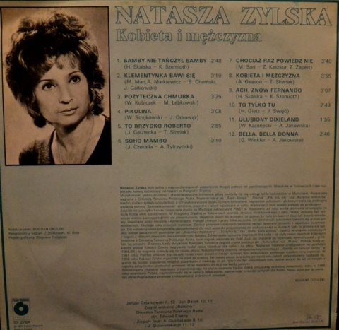 NATASZA ZYLSKA- Kobieta I Mężczyzna