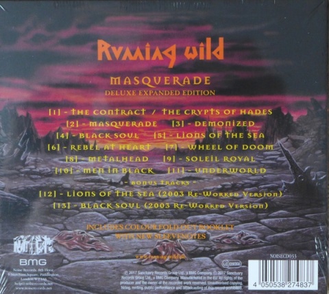 RUNNING WILD- Masquerade