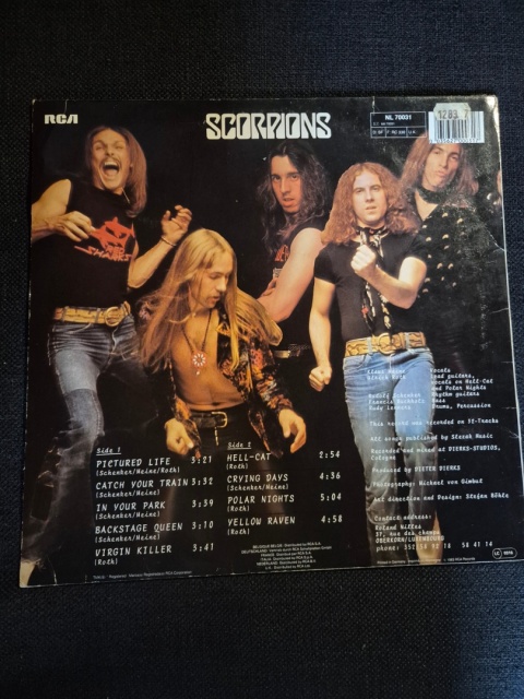 SCORPIONS- Virgin Killer