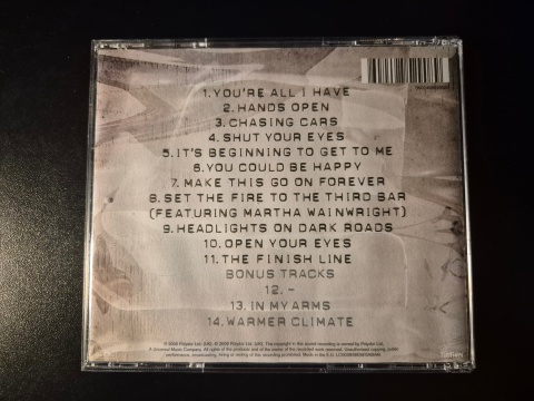 SNOW PATROL- Eyes Open