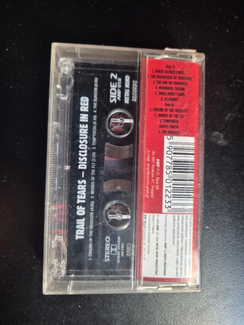 TRAIL OF TEARS- Disclosure In Red