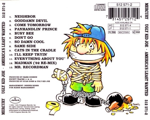 UGLY KID JOE- America's Least Wanted