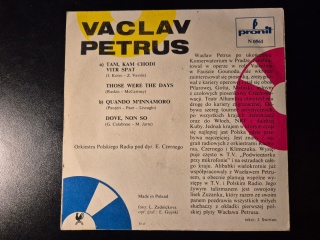 VACLAV PETRUS- Tam, Kam Chodi Vitr Spat