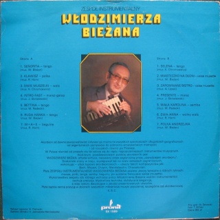 ZESPÓŁ INSTRUMENTALNY WŁODZIMIERZA BIEŻANA