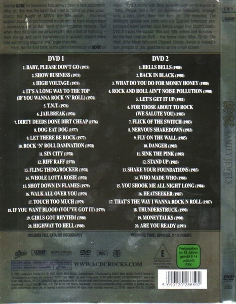 AC/DC- Family Jewels