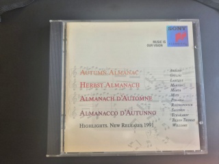 Autumn Almanac. Highlights. New Releases 1991