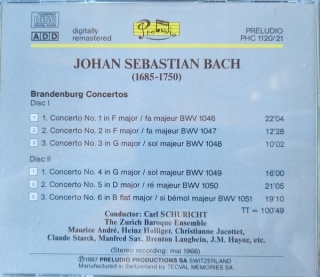 BACH- Six Brandenburg Concertos