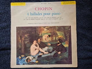 CHOPIN- 4 Ballades Pour Piano