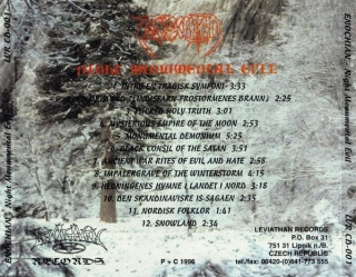 ENOCHIAN- Night Monumental Evil