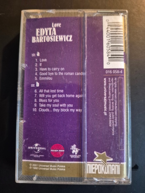 EDYTA BARTOSIEWICZ- Love