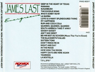 JAMES LAST- Non Stop Evergreens