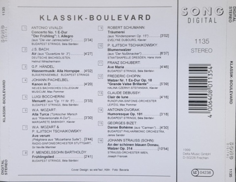 Klassik Boulevard (Ein Fest Der Schönsten Melodien)
