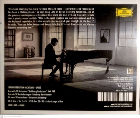 LANG LANG- Goldberg Variations