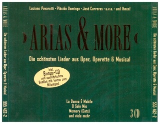 Luciano PAVAROTTI/Placido DOMINGO/Jose CARRERAS- Arias & More