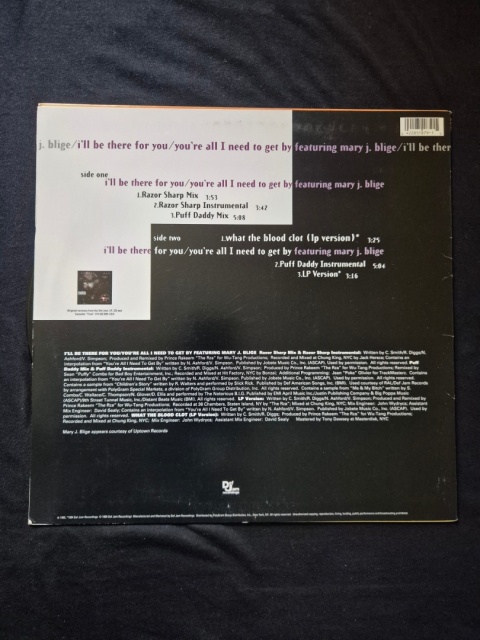 METHOD MAN- I'll Be There For You/You're All I Need To Get By