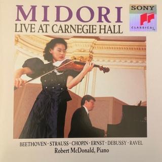 MIDORI- Live At Carnegie Hall