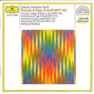 BACH- Toccata Und Fuge (Helmut Walcha)