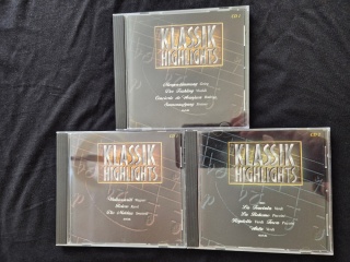 Klassik Highlights CD 1,2 i 3