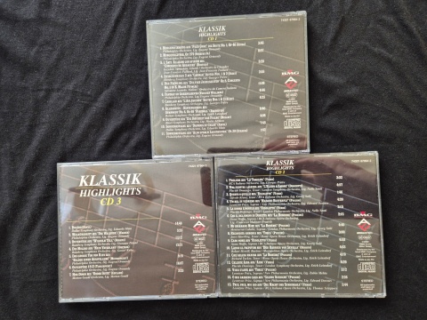 Klassik Highlights CD 1,2 i 3