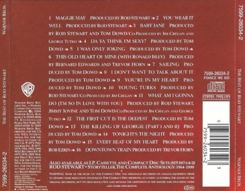 ROD STEWART- The Best Of