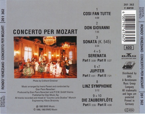 RONDÓ VENEZIANO- Concerto Per Mozart