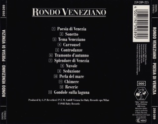 RONDÓ VENEZIANO- Poesia Di Venezia