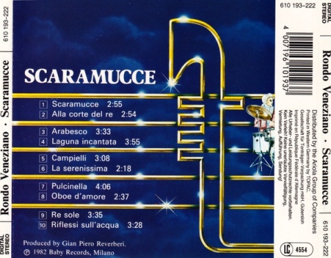 RONDÓ VENEZIANO- Scaramucce