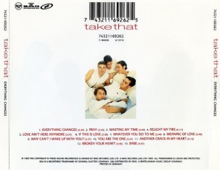 TAKE THAT- Everything Changes