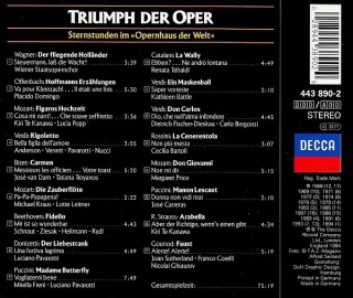 Triumph Der Oper - Sternstunden Im »Opernhaus Der Welt«