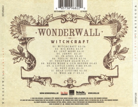 WONDERWALL- Witchcraf