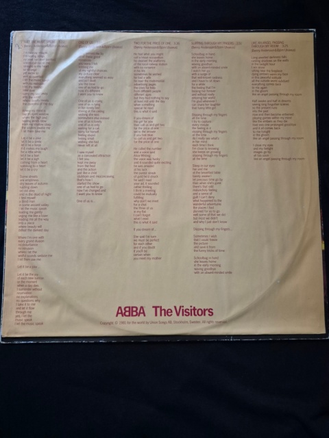ABBA- The Visitors