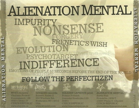 ALIENATION MENTAL- Alienation Mental