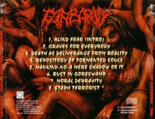 BARBARITY- Enough Graves For Everybody