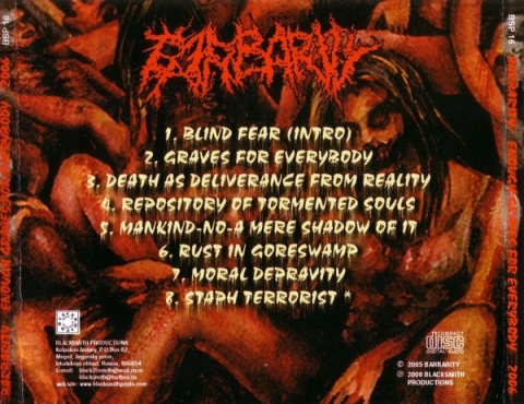 BARBARITY- Enough Graves For Everybody