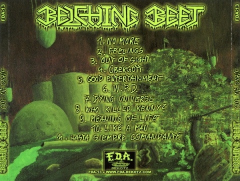 BELCHING BEET- Out Of Sight
